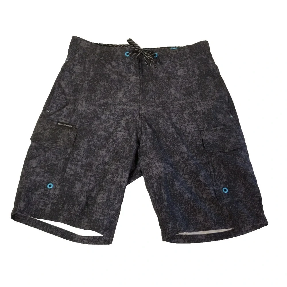 Zeroxposur Men's Comfort Waistband Swim‎ Shorts Size Small